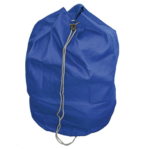 Blue Drawstring and Fixlock Closure Laundry Bag (Box of 50)