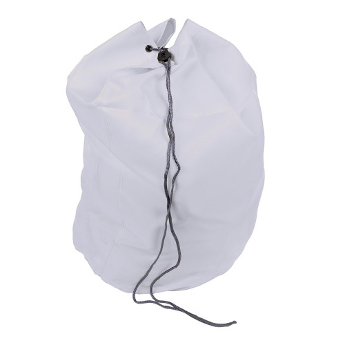 White Drawstring and Fixlock Closure Laundry Bag (Box of 50)