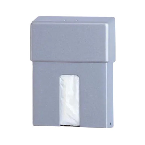 Lady Safe Plastic Sanitary Bag Dispenser - Silver