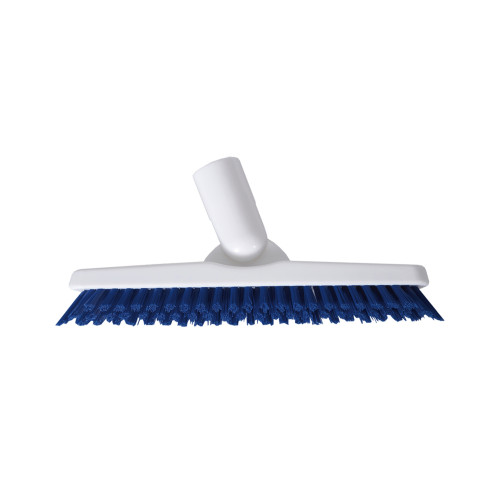 Professional Screw Thread Washable Grout Brush Head with Stiff Fibres (H6 x W23 x D6cm) (Box of 6) - Blue