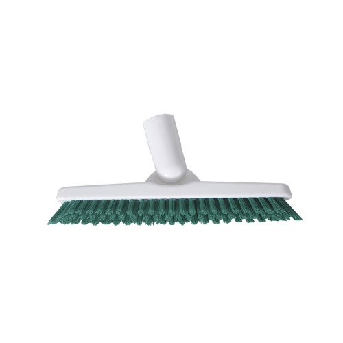 Professional Screw Thread Washable Grout Brush Head with Stiff Fibres (H6 x W23 x D6cm) (Box of 6) - Green
