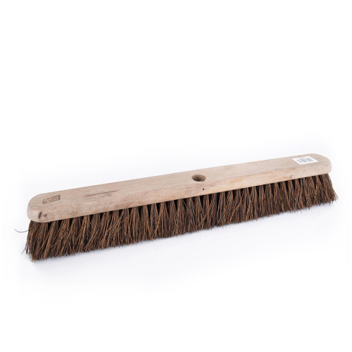 FSC Drilled Platform Broom Head with Stiff Fibres 24" | 61cm (Box of 12)