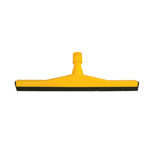 Screw Fit Heavy Duty Squeegee Floor Head (H8 x W65 x D4cm) (Box of 6) - Yellow