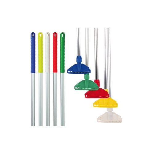 Professional Kentucky Hygiene Handle with Fitting (H2.5 x W137 x D4.5cm) (Box of 5) - Blue