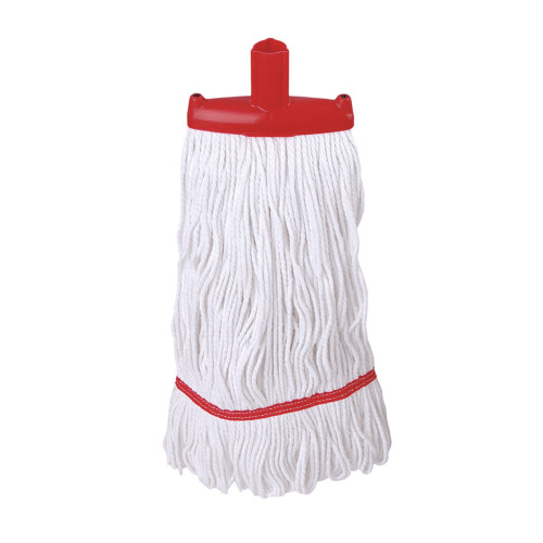 Screw, Socket & Wooden Fit Hygiemix Exel&Acirc;&reg; Prairie Mop Head 340g (Box of 10) - Red