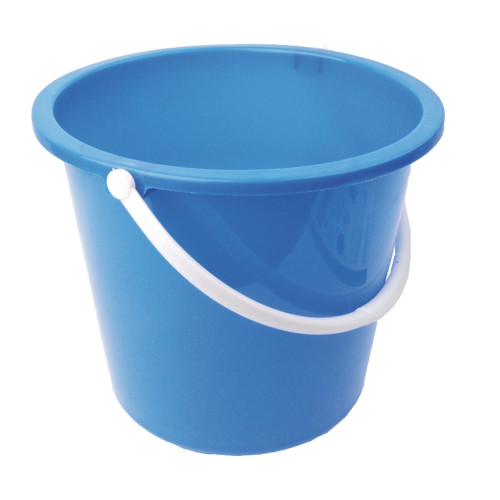 Plastic Bucket 10 Litre (H55 x W29 x D29cm) (Box of 30) - Blue