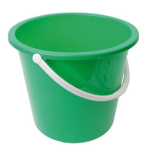 Plastic Bucket 10 Litre (H55 x W29 x D29cm) (Box of 30) - Green
