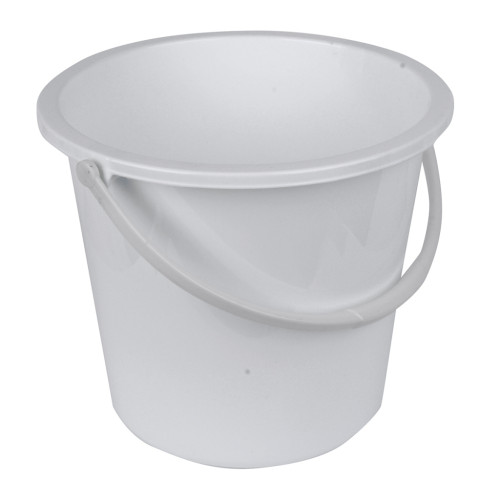 Plastic Bucket 10 Litre (H55 x W29 x D29cm) (Box of 30) - White