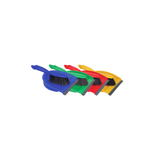 Professional Dust Pan Set with Stiff Fibres (Box of 12)