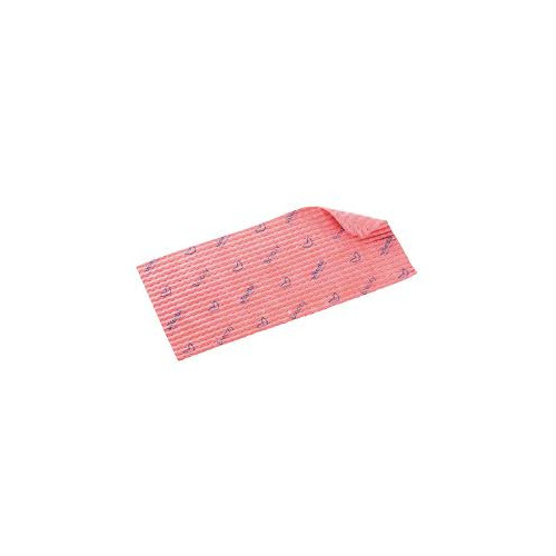 Vileda ClickSpeed MicroOne Breazy Mop Pad 40cm (Box of 300) - Red