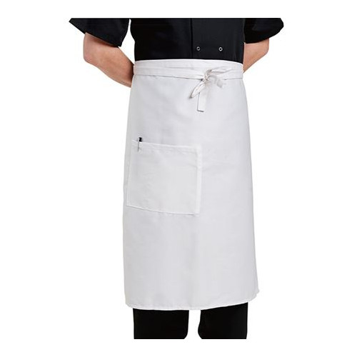 White Catering Waist Apron 70 x 65cm