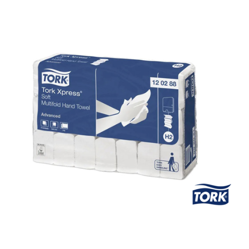 Tork 2 Ply H2 Advanced Multi-Fold Hand Towel (Box of 21) - White