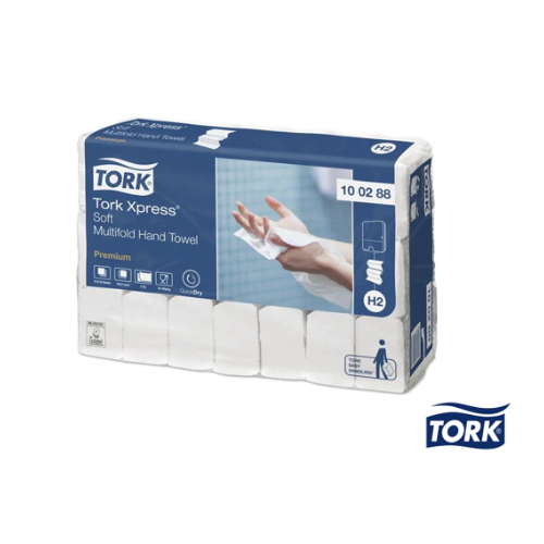 Tork 2 Ply H2 Premium Soft Multi-Fold Hand Towel (Box of 21) - White