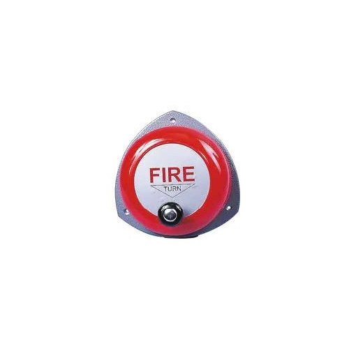 Red Rotary Fire Alarm Bell