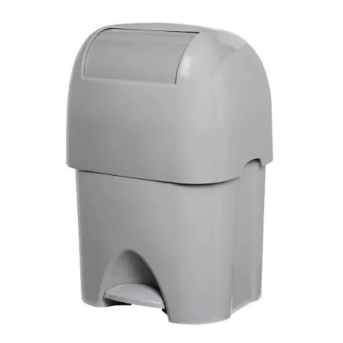Bambina Pedal Operated Nappy Bin 50 Litre - White