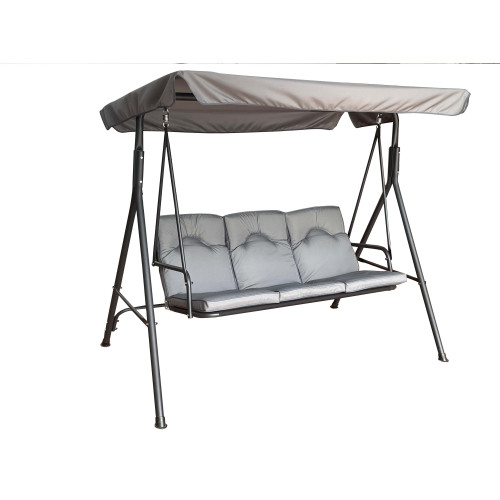 Cairo Grey 3 Seater Swing Hammock