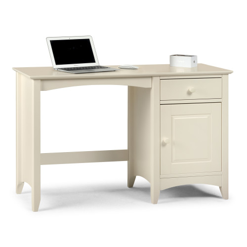 Cameo Stone White Desk (D43 x W110 x H72cm)
