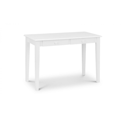 Carrington White Lacquered Finish Desk (D56 x W110 x H74cm)