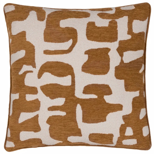H&Atilde;EM Caval Boucle Jacquard Polyester Filled Cushion 50 x 50cm - Bronze