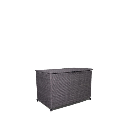 Paris Grey Rattan Medium Storage Box 645 Litre
