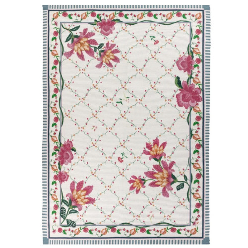 Wylder Nature Claudia Floral Outdoor Rug 120 x 170m - Candy Red