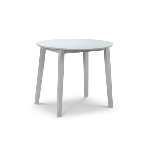 Coast Grey Drop Leaf Round Dining Table (D90 x W90 x H75)