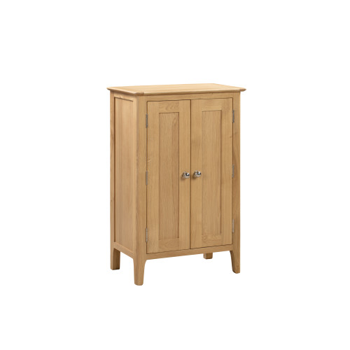 Cotswold Oak Shoe Cupboard (D36 x W60 x H94cm)