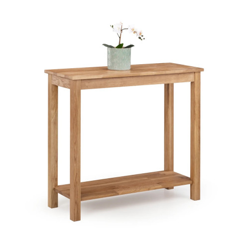 Coxmoor Oak Console Table (D35 x W90 x H80cm)