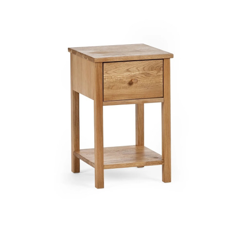 Coxmoor Oak 1 Drawer Bedside (D35 x W35 x H55cm)