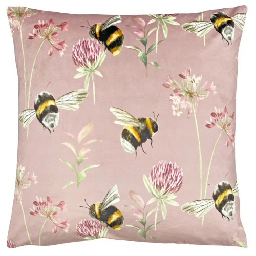 Evans Lichfield Country Bee Garden Polyester Filled Cushion 43 x 43cm - Heather