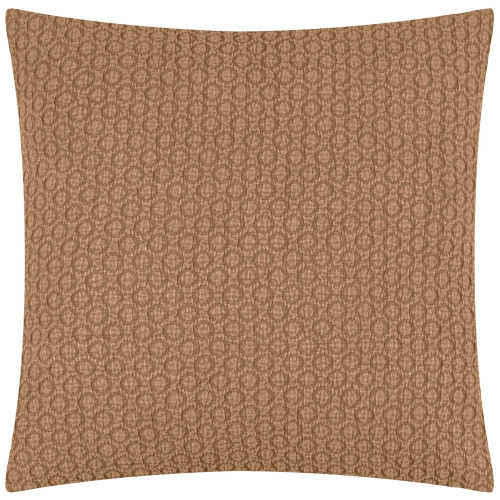 Yard Tryfan Textured Cotton Polyester Filled Cushion 50 x 50cm - Biscuit
