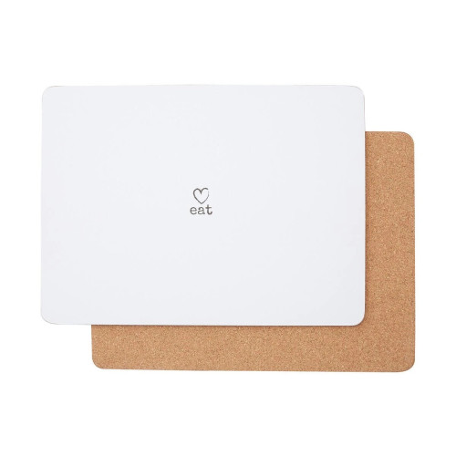 Set of 4 Charm Cork Placemats