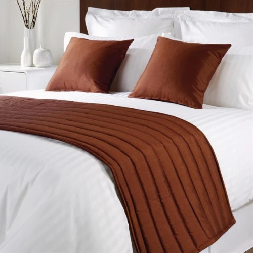 Comfort Simplicity Trevira with Silky Finish Bed Runner - Chocolate