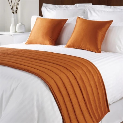 Comfort Simplicity Trevira with Silky Finish Bed Runner - Copper