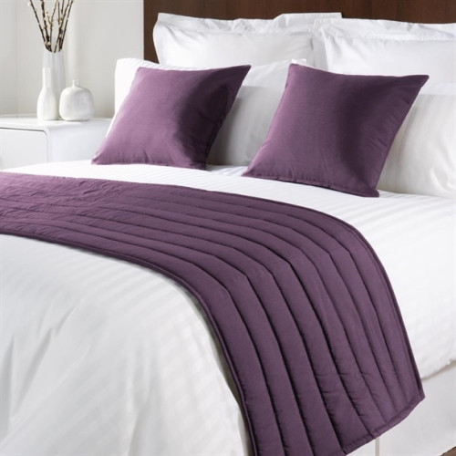 Comfort Simplicity Trevira with Silky Finish Bed Runner - Lilac