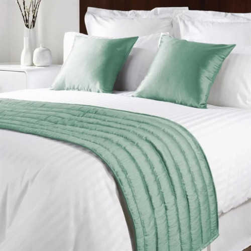 Comfort Simplicity Trevira with Silky Finish Bed Runner - Sea Green