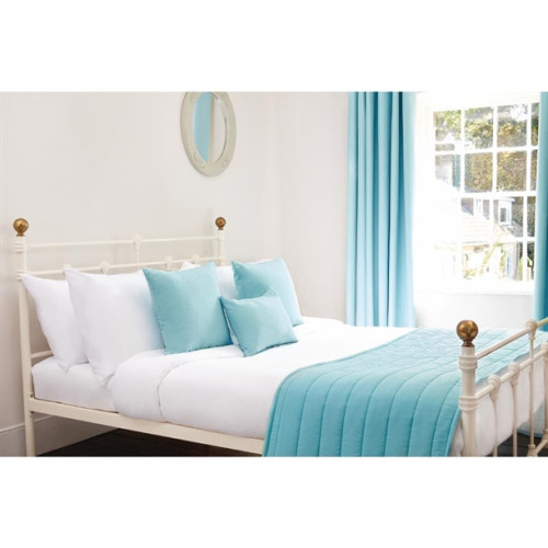 Comfort Simplicity Trevira with Silky Finish Bed Runner - Sky Blue