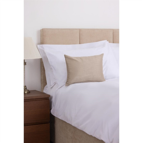 Comfort Simplicity Trevira with Silky Finish Rectangle Cushion 32 x 42cm - Bisque