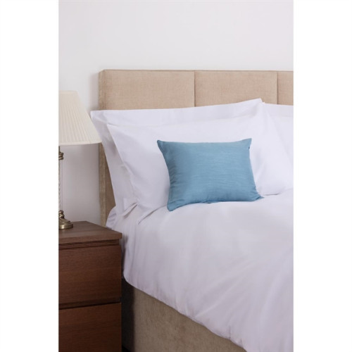 Comfort Simplicity Trevira with Silky Finish Rectangle Cushion 32 x 42cm - Cool Blue