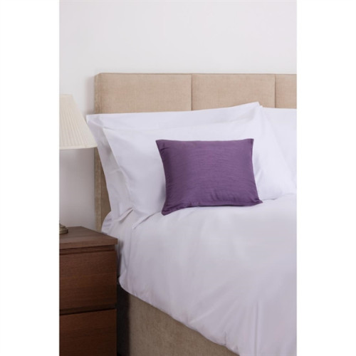 Comfort Simplicity Trevira with Silky Finish Rectangle Cushion 32 x 42cm - Lilac