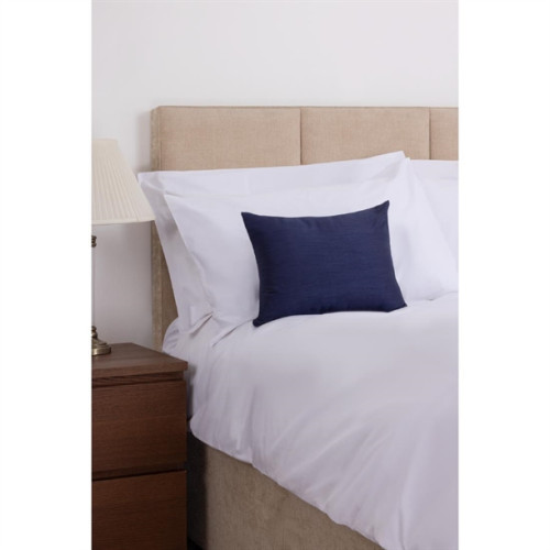 Comfort Simplicity Trevira with Silky Finish Rectangle Cushion 32 x 42cm - Navy