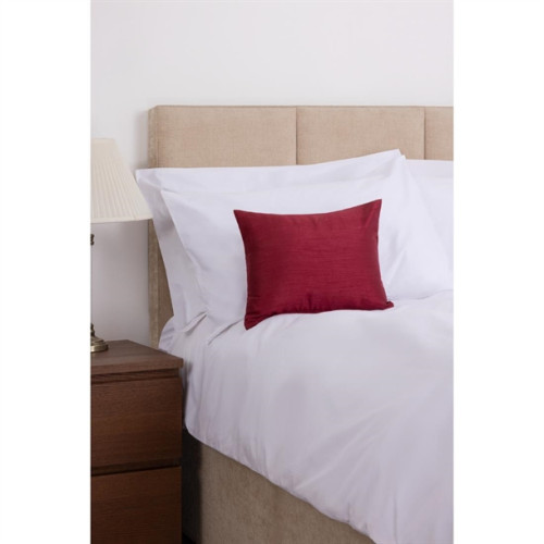 Comfort Simplicity Trevira with Silky Finish Rectangle Cushion 32 x 42cm - Raspberry