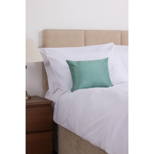 Comfort Simplicity Trevira with Silky Finish Rectangle Cushion 32 x 42cm - Sea Green