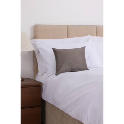 Comfort Simplicity Trevira with Silky Finish Rectangle Cushion 32 x 42cm - Taupe