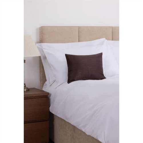 Comfort Simplicity Trevira with Silky Finish Rectangle Cushion 32 x 42cm - Walnut
