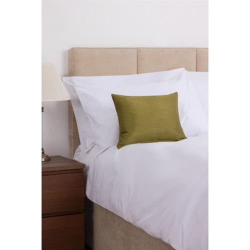 Comfort Simplicity Trevira with Silky Finish Rectangle Cushion 32 x 42cm - Lime