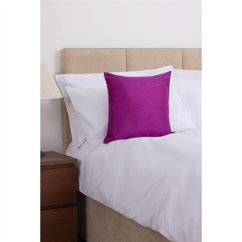 Comfort Simplicity Trevira with Silky Finish Square Cushion 45 x 45cm - Aubergine