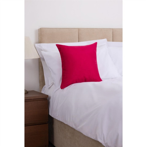 Comfort Simplicity Trevira with Silky Finish Square Cushion 45 x 45cm - Magenta