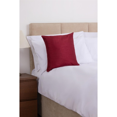 Comfort Simplicity Trevira with Silky Finish Square Cushion 45 x 45cm - Raspberry