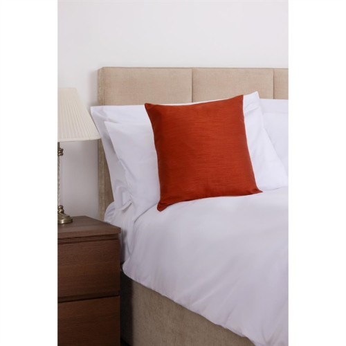 Comfort Simplicity Trevira with Silky Finish Square Cushion 45 x 45cm - Rust